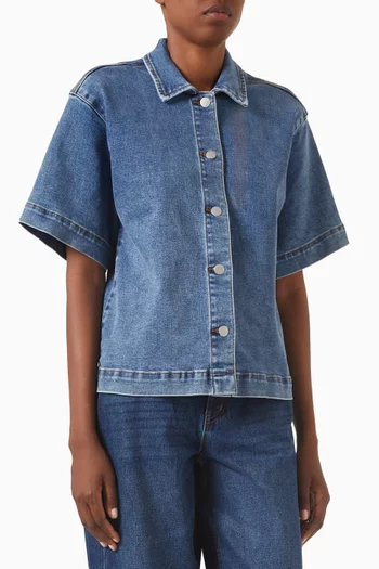 Yasdolma Shirt in Denim