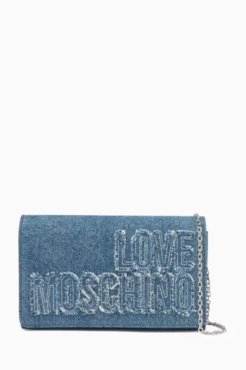 Smart Daily Crossbody Bag in Denim