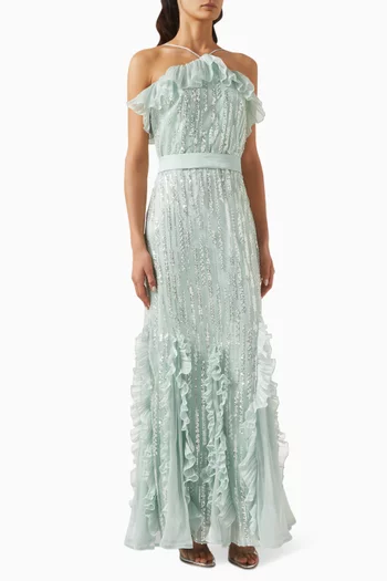 Strapless flowy dress outlet