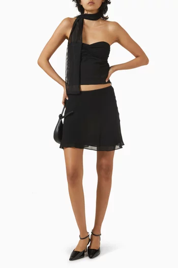 بلوزة ايزرا منسوجة