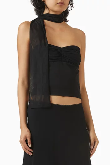 بلوزة ايزرا منسوجة