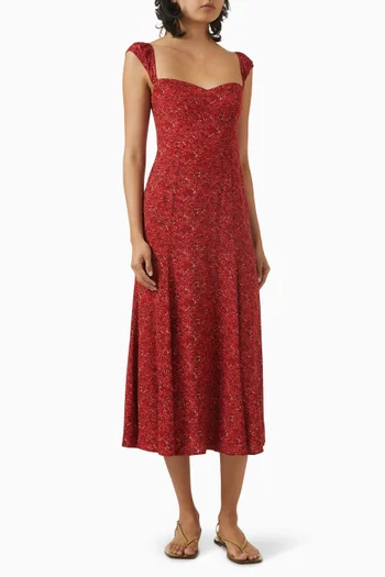 Bryson Dress in Viscose Crepe