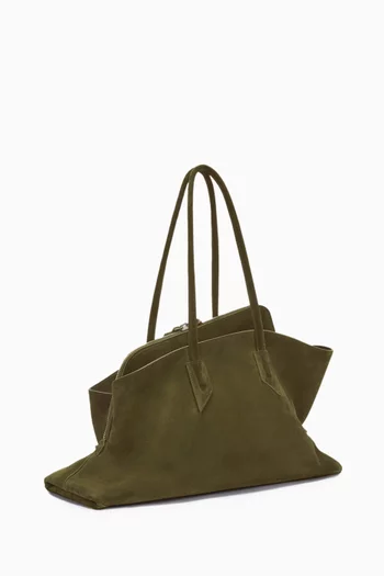 La Passeggiata Tote Bag in Suede