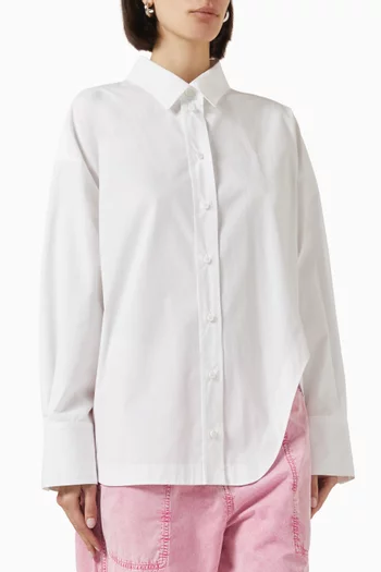 Oversized Shirt in Cotton