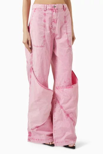 Wide-leg Pants in Cotton