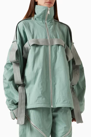 Relaxed-fit Bomber Jacket in Gabardine