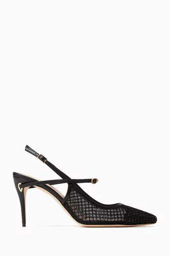 Edoardo 85 Pumps in Mesh