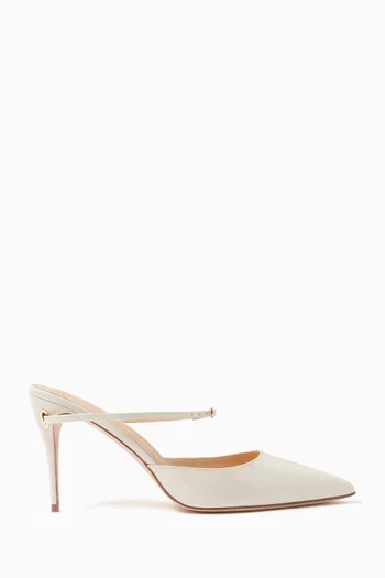 Giuseppe 85 Mules in Patent Leather