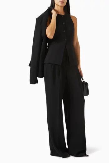 Luxe Suiting Sculpted Vest
