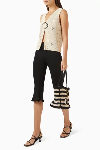 Crochet Top in Viscose