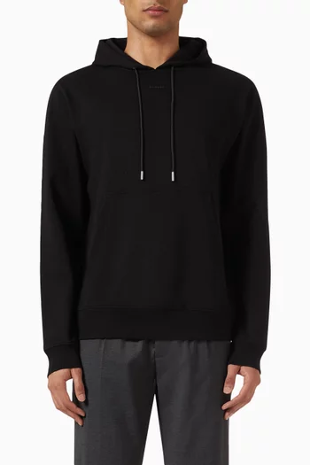 Logo Hoodie in Cotton