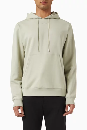 Logo Hoodie in Cotton