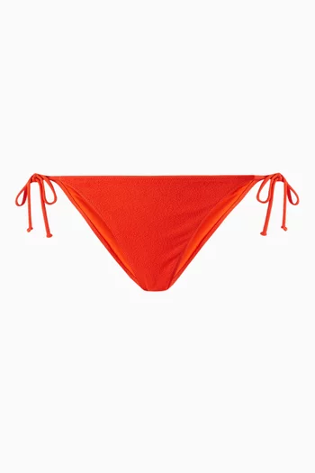 Tie-up Bikini Bottoms in Nylon