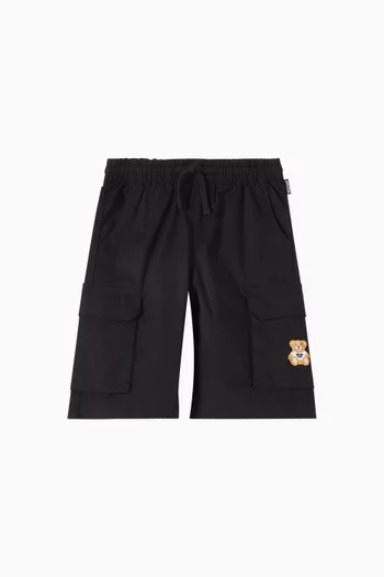 Bear Logo Cargo Shorts
