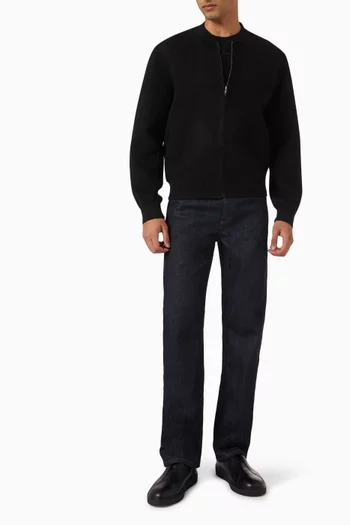 Double-faced Jacket in Wool-blend