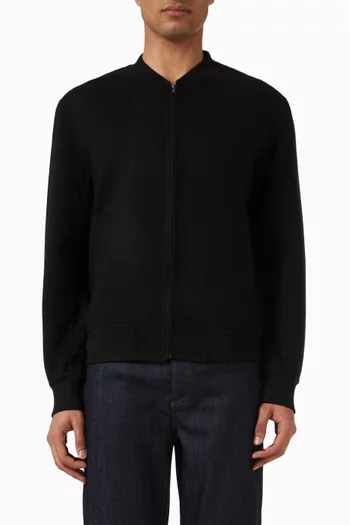 Double-faced Jacket in Wool-blend