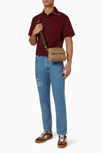 Small Crossbody Bag in GG Canvas