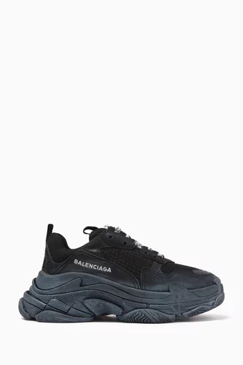 Triple S Sneakers in Double Foam & Mesh