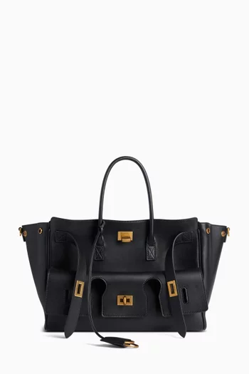 Small Bel Air Carryall Bag in Smooth Calfskin
