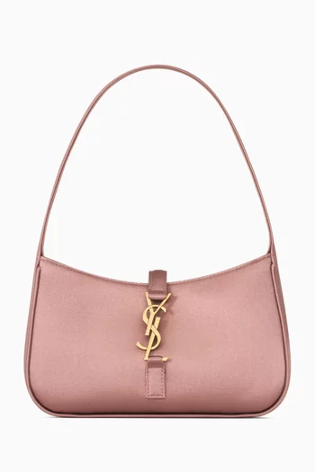 Mini Le 5 À 7 Hobo Bag in Silk Satin