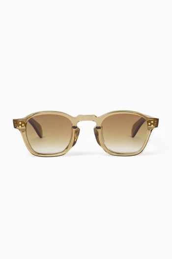 Riviera D-frame Sunglasses in Acetate