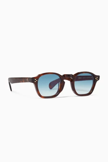 Riviera D-frame Sunglasses in Acetate