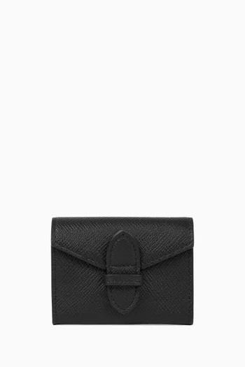 حافظة أوراق لعب فردية جلد باناما