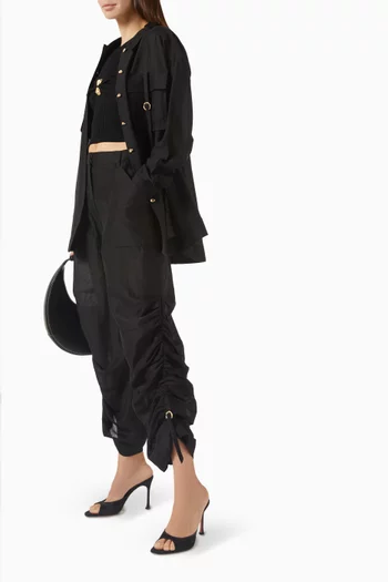Nya Utility Pants in Tencel Blend