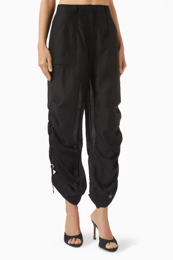 Nya Utility Pants in Tencel Blend
