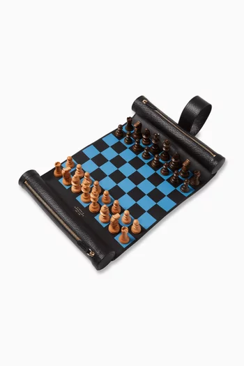 Chess Roll in Panama Leather