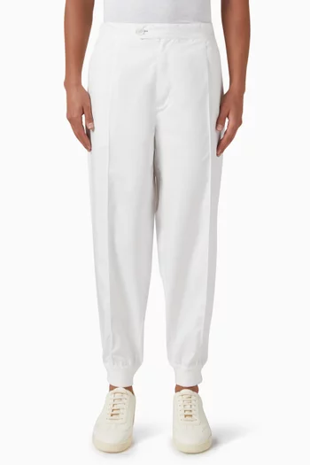 Tabbed Waistband Pants in Nylon