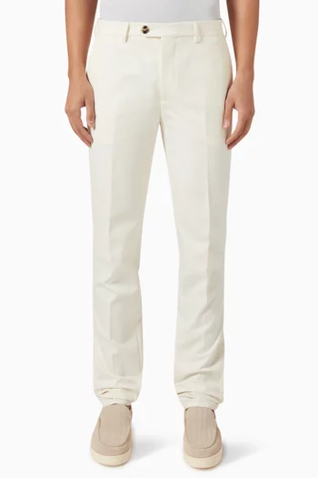 Italian-fit Pants in Gabardine