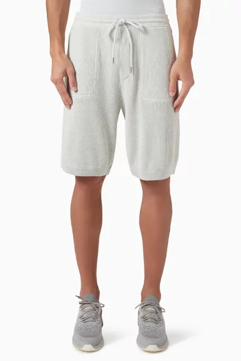 Bermuda Shorts in Cotton Knit