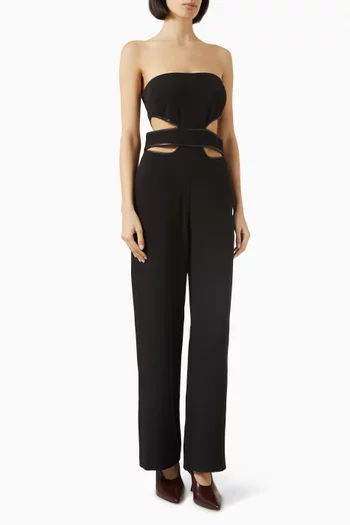Waverly Jumpsuit in Recycled Polyester Blend