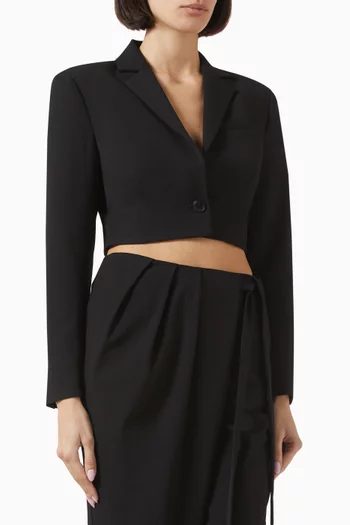 Gianni Cropped Blazer