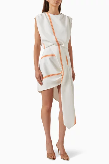 Savanna Draped Dress in Cady
