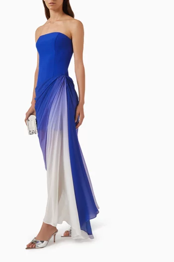 Aurora Draped Gown