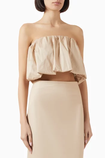 Kira Crop Top in Cotton