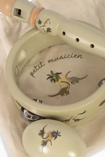 Dino Music Toy Set in Wood