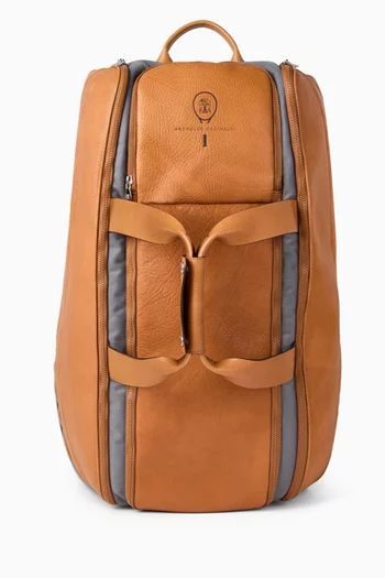Tennis Backpack in Leather