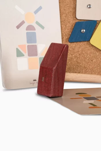 Cork Hammer Game Toy in Wood