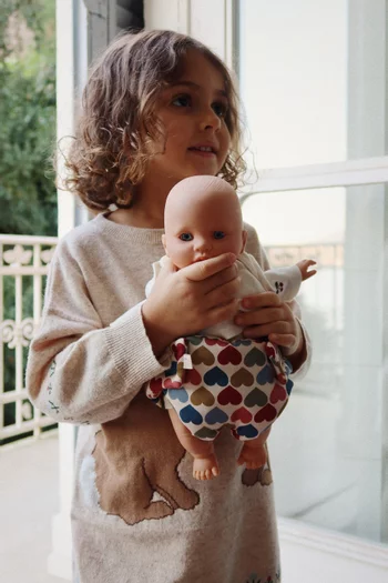 Doll Carrier in Organic Cotton