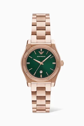 Federica Quartz Stainless Steel Watch, 32mm