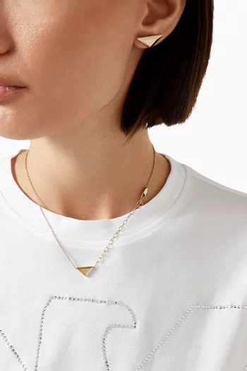 Eagle Logo Necklace & Earrings Gift Set