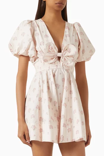 Mila Mini Dress in Cotton
