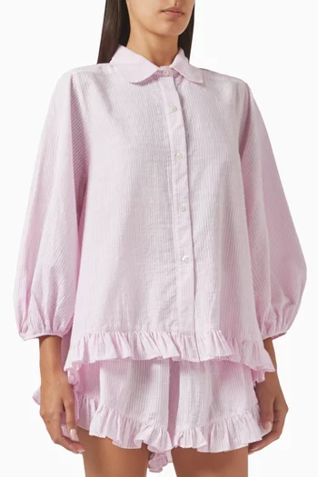 Carlotta Striped Shirt in Cotton