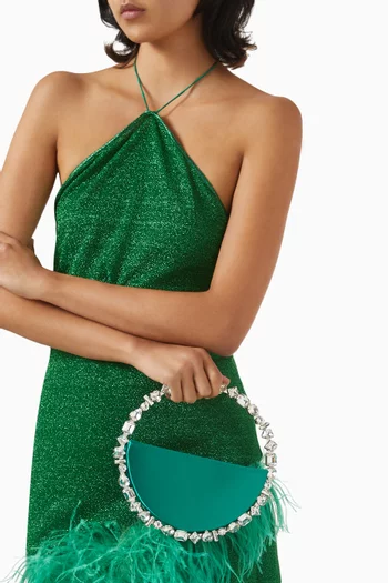 Taliya Eternity Clutch in Satin