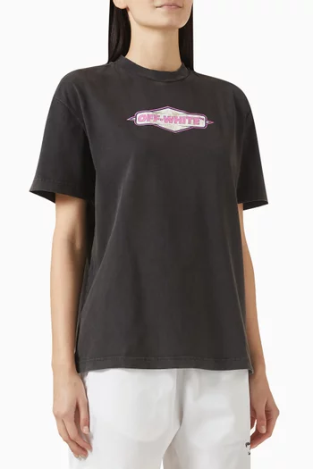 Logo T-shirt in Cotton-jersey