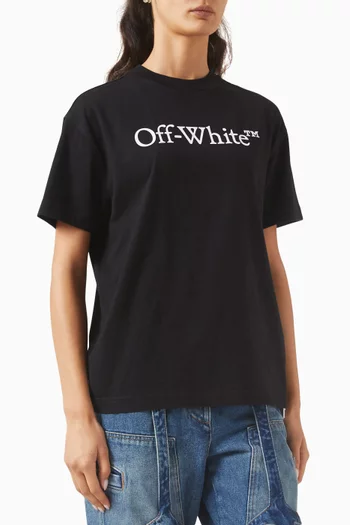 Bookish Logo T-shirt in Cotton