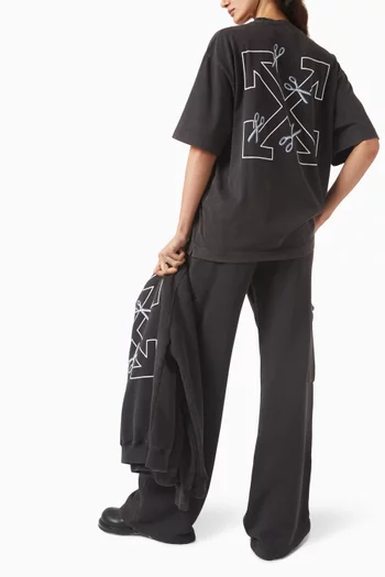 Scissor Arrow Skate T-shirt in Cotton-jersey